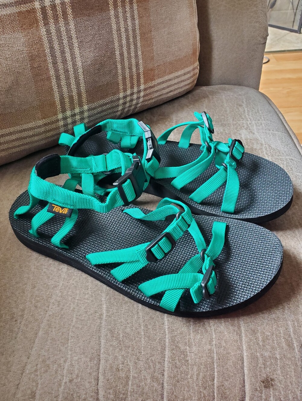 Teva Alp Tropical Teal Womens Strap Sandals Size 9